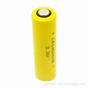 Li-MnO2 Energy Battery with 3.0V, 1,800mAh, AA Size, Used for Industrial Controllers and Gas Meters